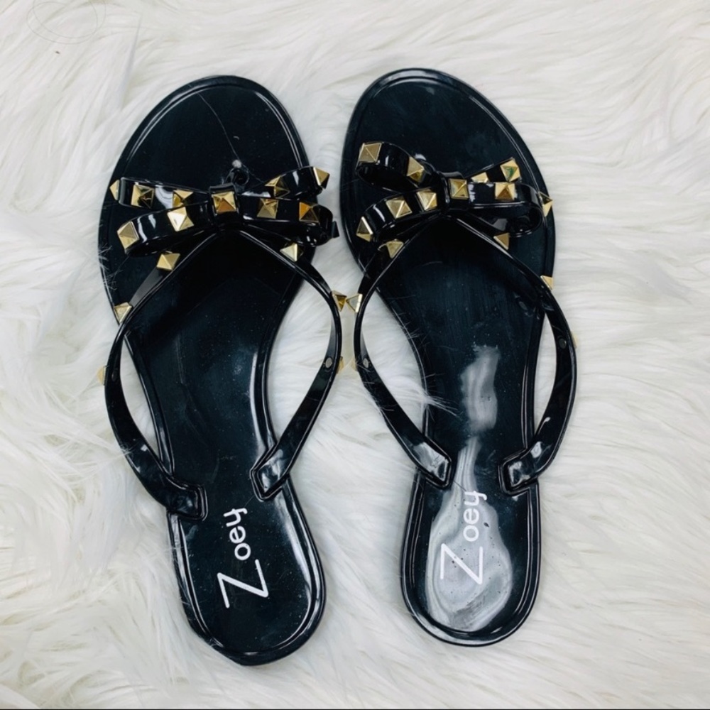 Zoey “Jelly studded sandal”